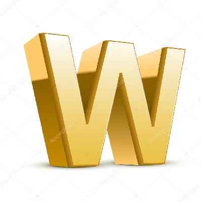 depositphotos_41184607-stock-illustration-3d-golden-letter-w