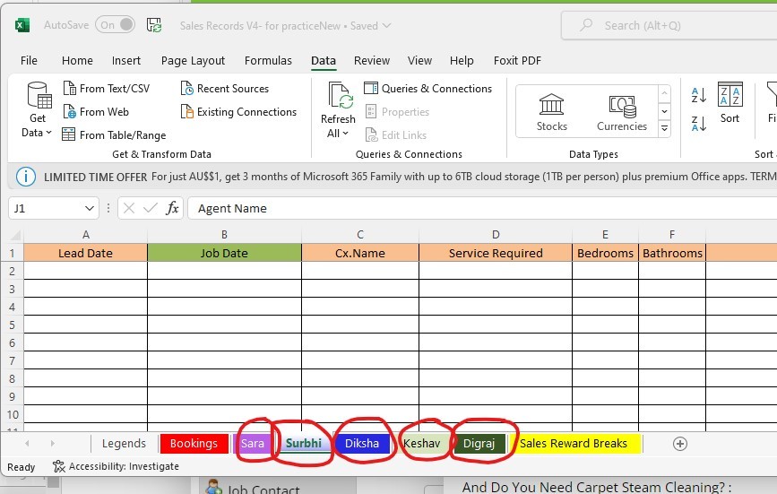 Spreadsheet