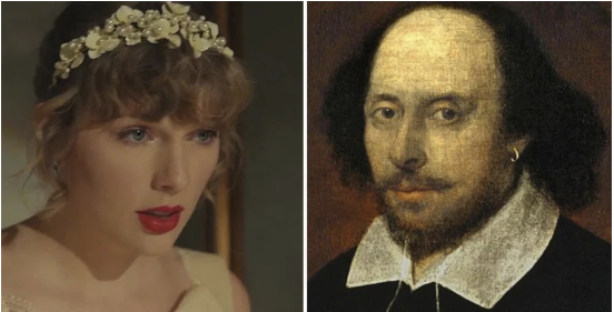 Taylor swift and shakespeare