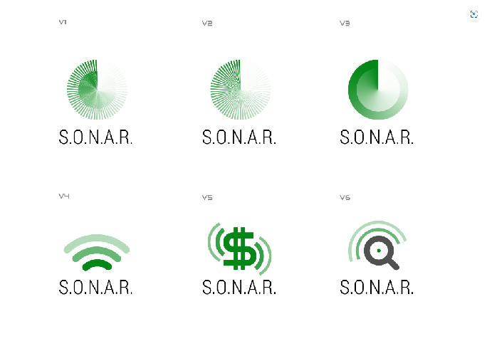 SONAR logo versions