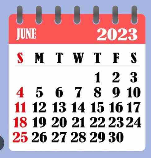 June 2023