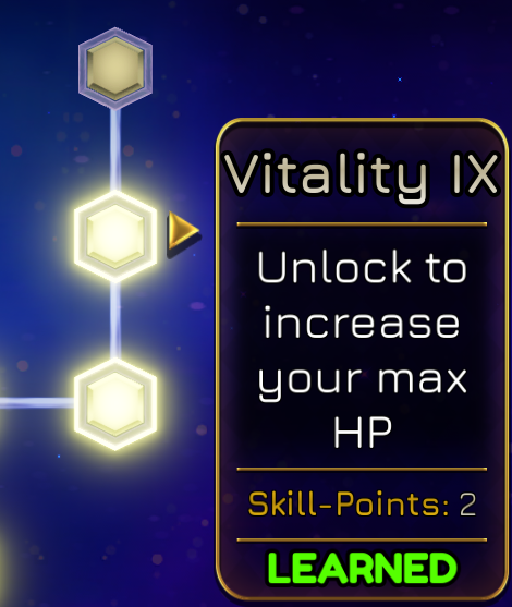 How much hp does Vitality IX and max boxing passive give you